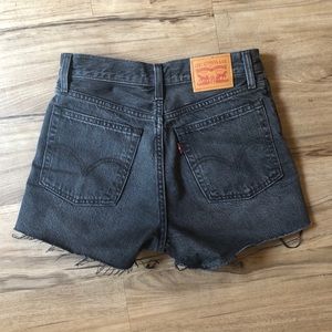 Levi’s High Waisted Denim Shorts